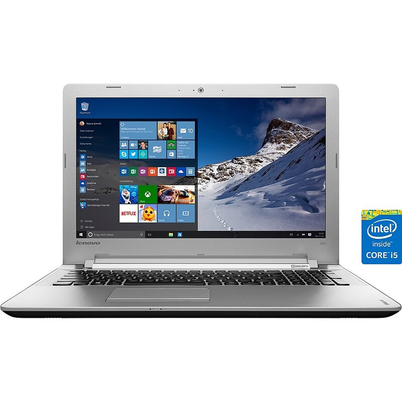 Lenovo Ideapad 500-15ISK (80NT005TGE) Notebook, Intel® Core? i5, 39,6 cm (15,6 Zoll)