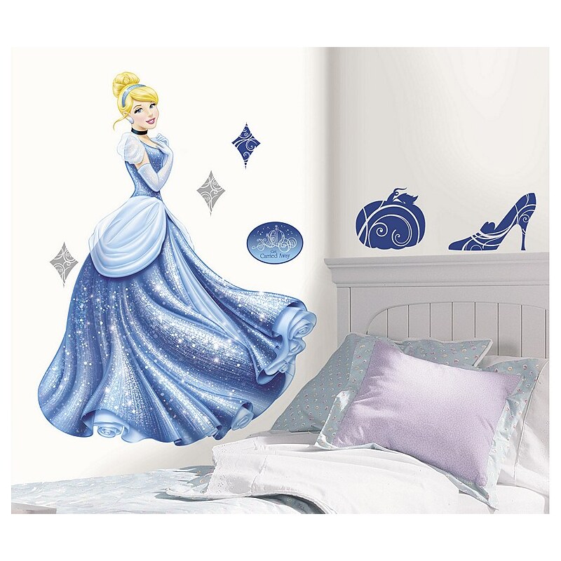 JOY TOY Wandsticker, »Disney's Cinderella - Riesen-Wandtattoo«