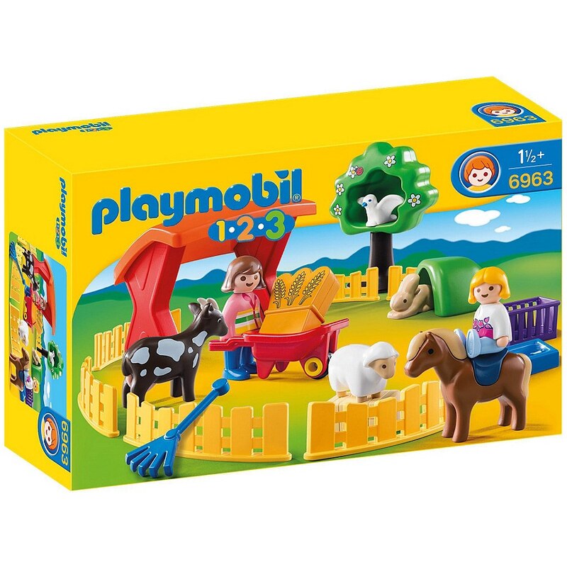 Playmobil® Streichelzoo (6963), 1-2-3