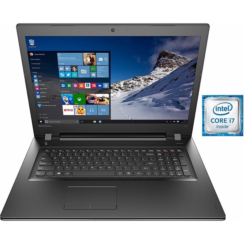 Lenovo IdeaPad 300-17ISK Notebook, Intel® Core? i7, 43,9 cm (17,3 Zoll), 1000 GB Speicher