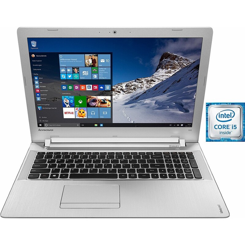 Lenovo IdeaPad 500-15ISK Notebook, Intel® Core? i5, 39,6 cm (15,6 Zoll), 1000 GB Speicher