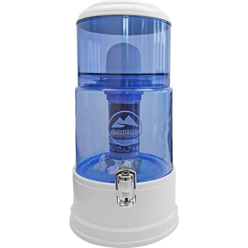 Maunawai Wasserfilter System mit Glasbehälter für weiches Leitungswasser (2°-7,5°dH), »Pi®PRIM