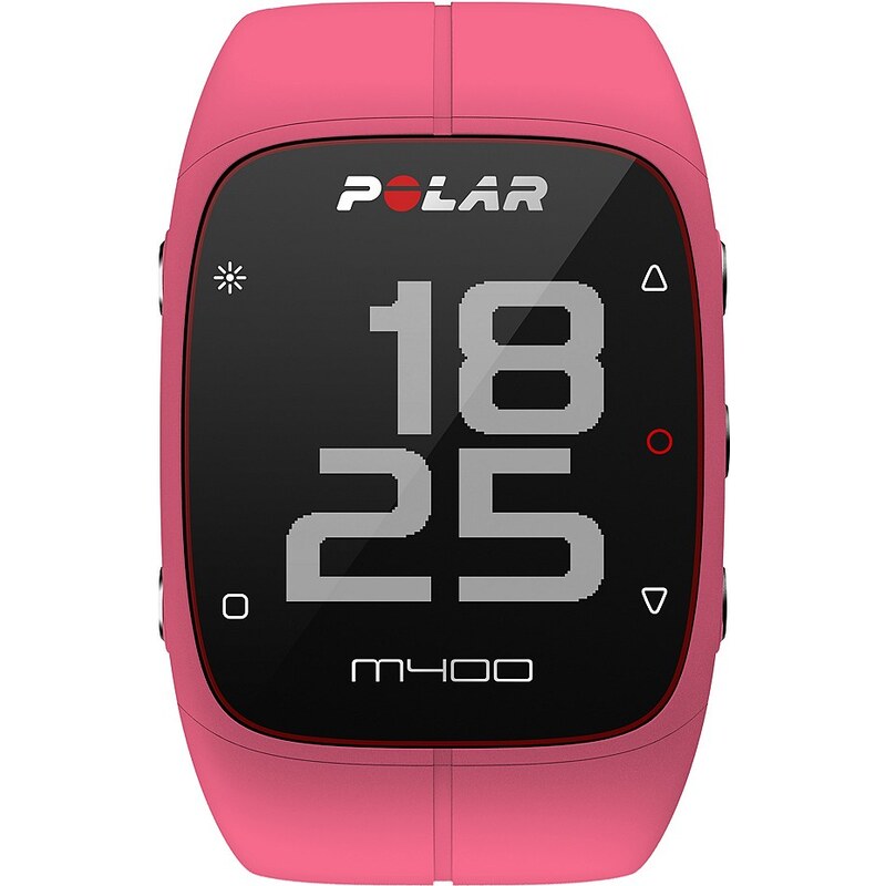 Polar GPS Sportuhr, »M400 Pink HR«, inkl. Brustgurt