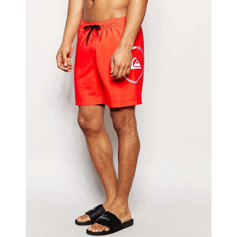 Quiksilver - Sideways Volley 17 Inch - Badeshorts - Rot