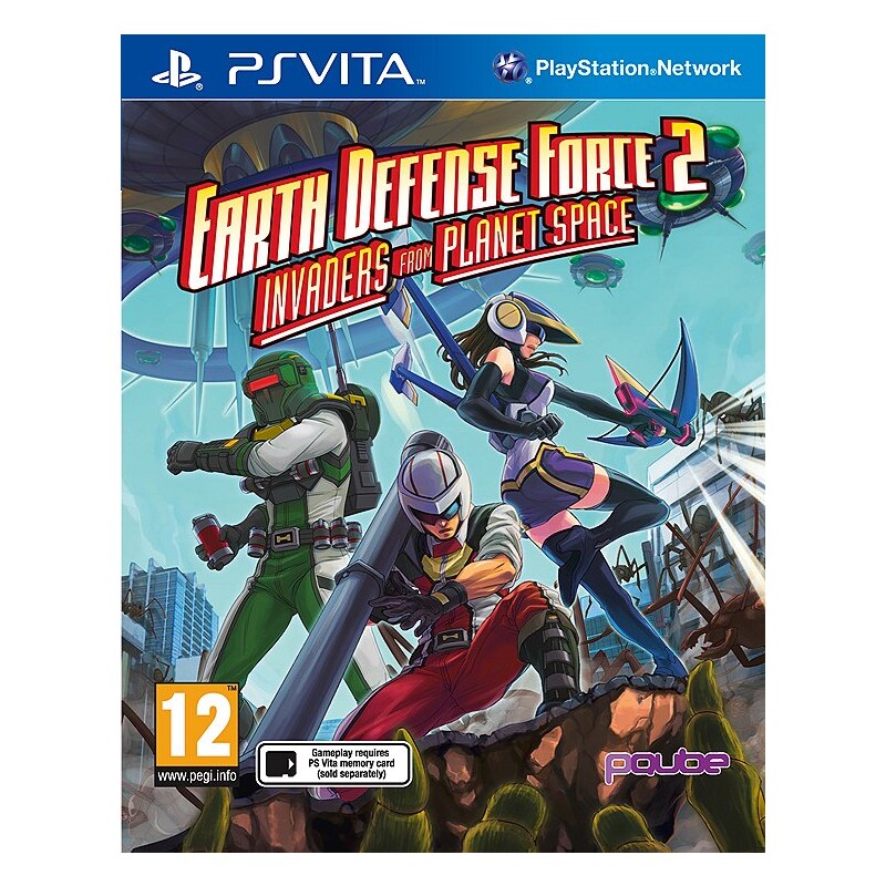 PQube Playstation Vita - Spiel »Earth Defense Force 2: Invaders from Planet Space«