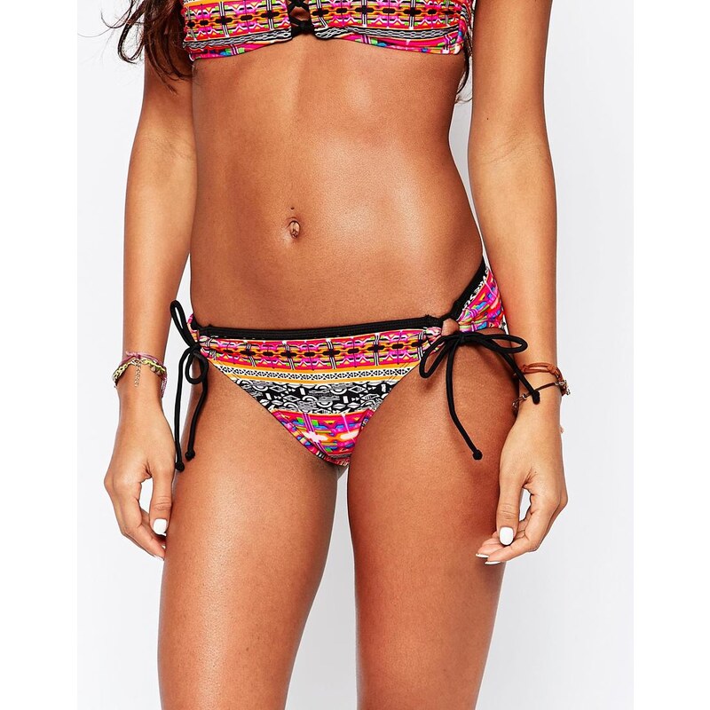 Hobie - Verstellbare Bikinihose mit Knoten - Mehrfarbig