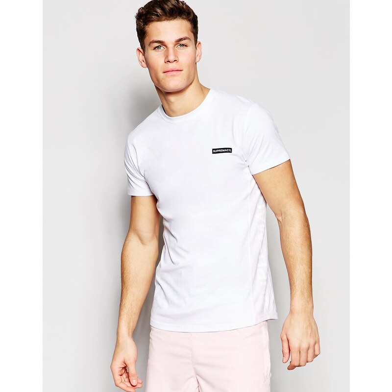 Supremacy - Strand-T-Shirt mit UV-Schutz - Weiß