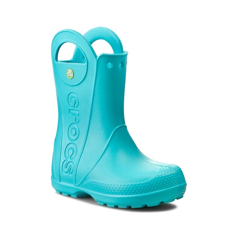 Gummistiefel CROCS - Handle It Rain Boot Kids 12803 Pool