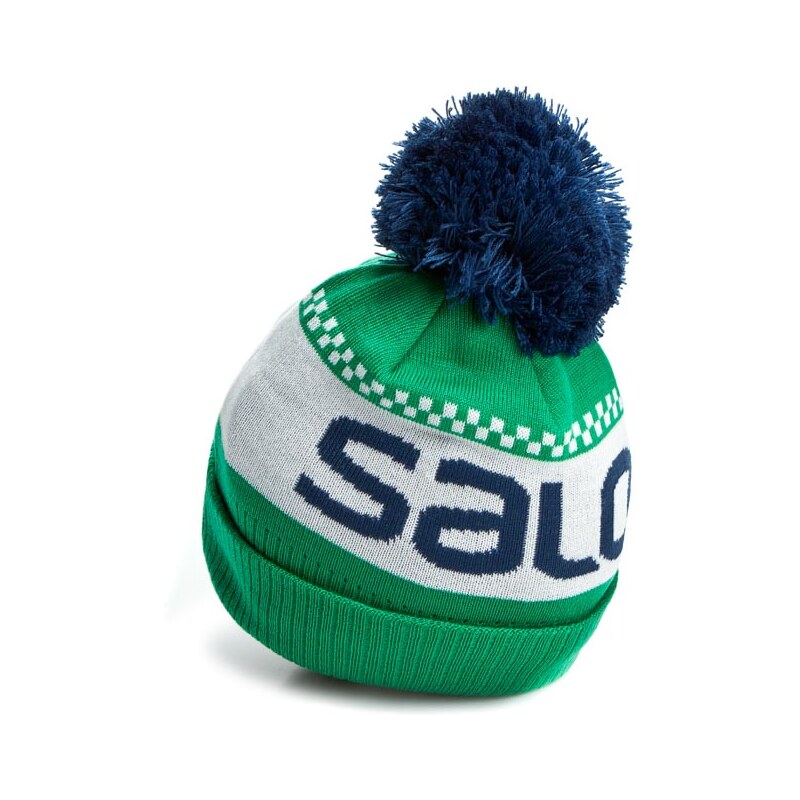 Mütze SALOMON - Junior Logo Beanie L37567200 Real Green