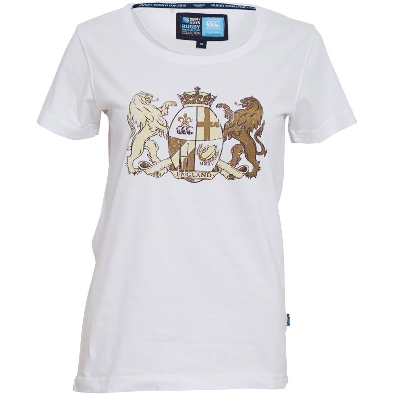 Canterbury Damen Of Arms T-Shirt Weiß