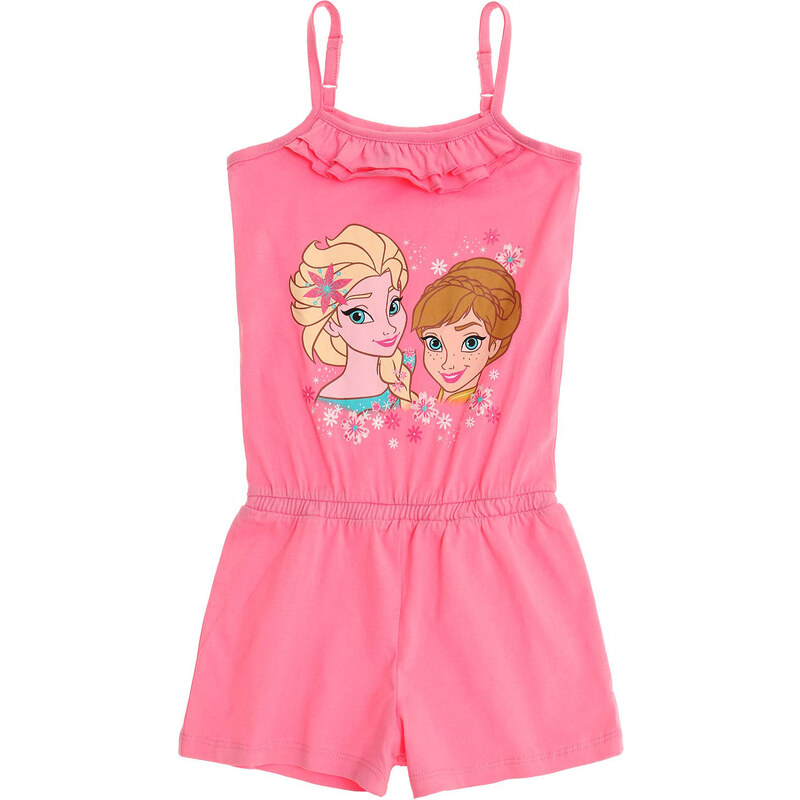 Disney Die Eiskönigin Jumpsuit pink in Größe 104 für Mädchen aus 100% Baumwolle