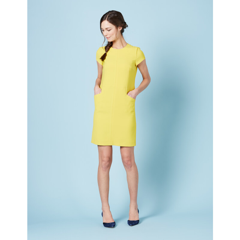 Maggie Ottoman-Kleid Gelb Damen Boden