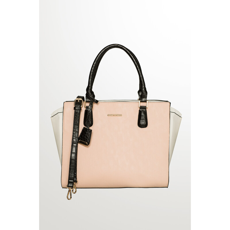 Orsay Zweifarbige Handtasche mit Details