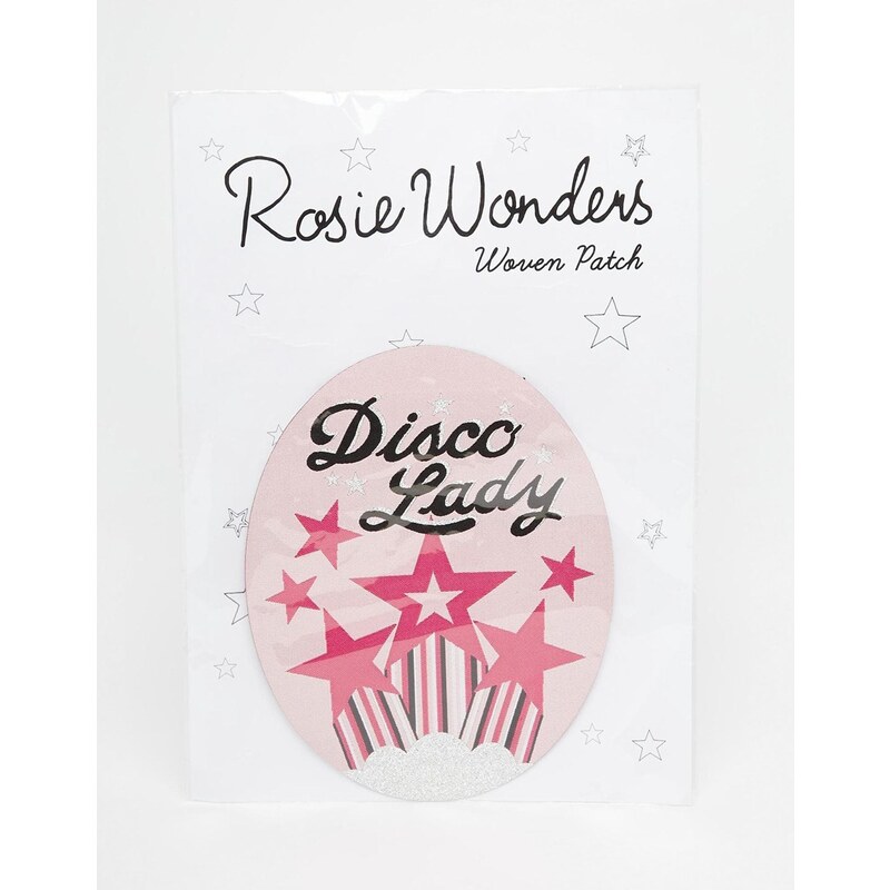 Rosie Wonders - Disco Lady - Bügelbild - Mehrfarbig