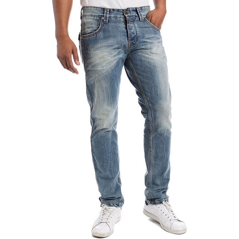 TIMEZONE Jeans »EduardoTZ "3828 light blue wash"«
