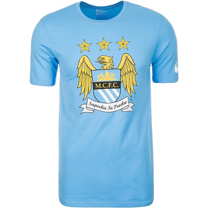 NIKE Manchester City Crest T-Shirt Herren