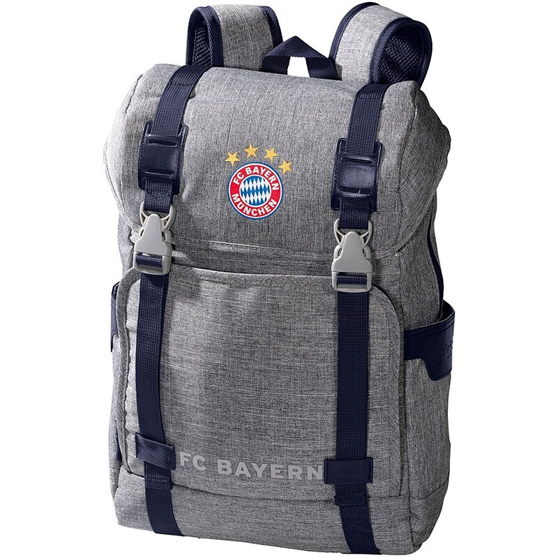 FC Bayern München Rucksack grau melange