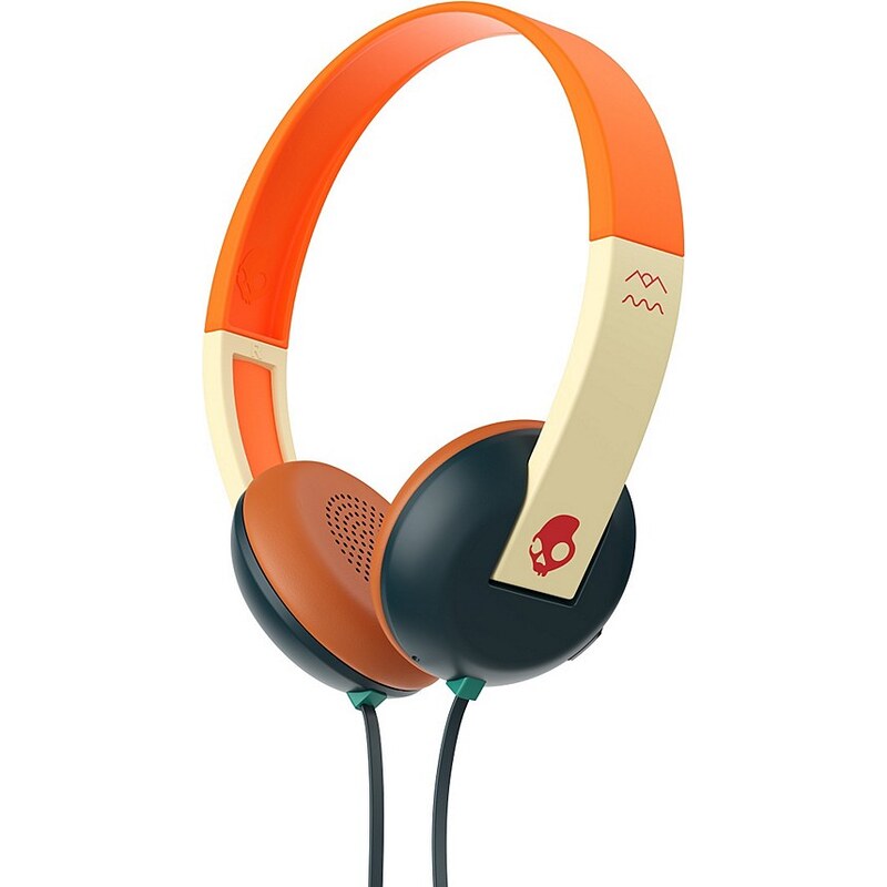 Skullcandy Headset »UPROAR ON-EAR W/TAP TECH EXPLORE/GREEN/RED«