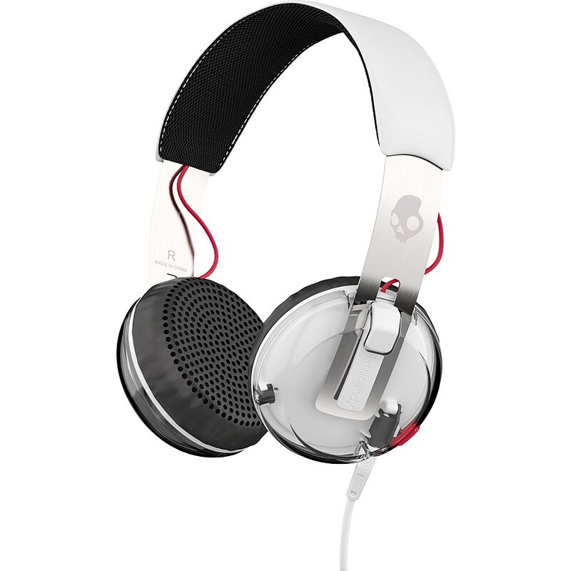 Skullcandy Headset »GRIND ON-EAR W/TAP TECH WHITE/BLACK/RED«