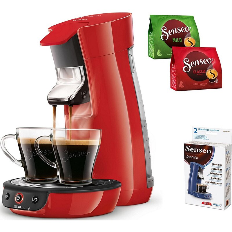 SENSEO® Kaffeepadmaschine Viva Café HD7829/80, inkl. Zugaben im Wert von bis zu 81,25 ?