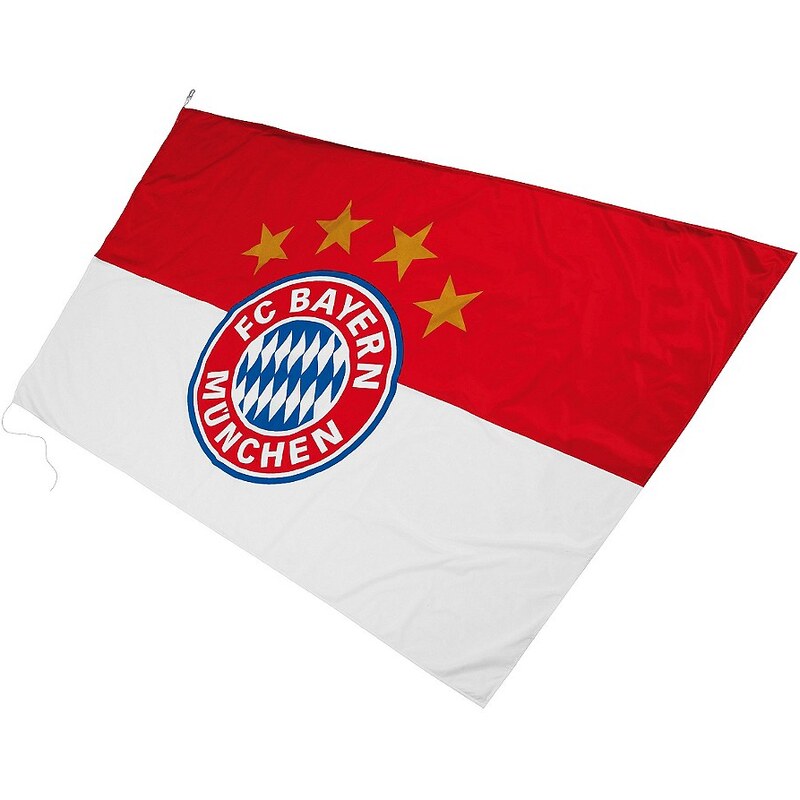FC Bayern München Fahne, »FC Bayern Hissfahne Logo 250x150 cm«