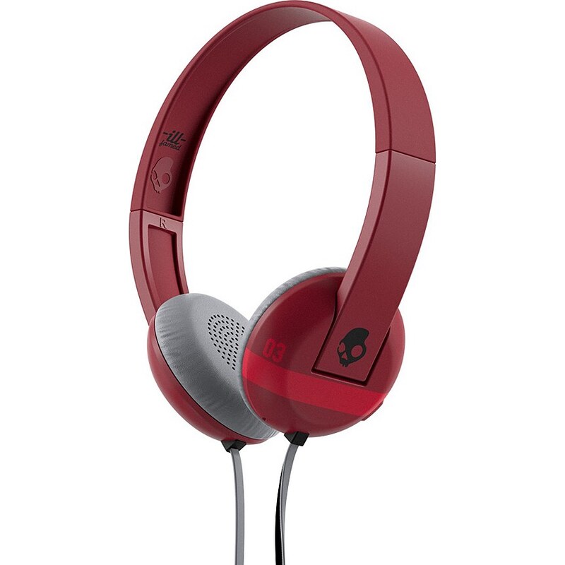 Skullcandy Headset »UPROAR ON-EAR W/TAP TECH ILL FAMED/RED/BLACK«