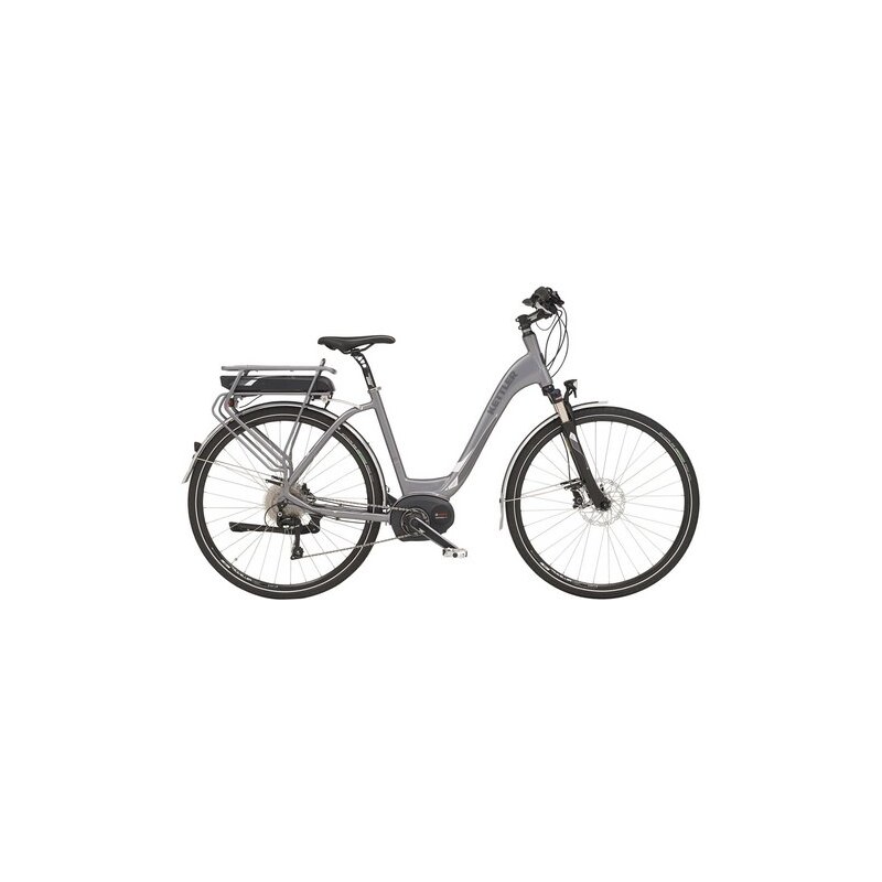 KETTLER E-Trekking-Bike 28 Zoll 10 Gang Shimano 11,6 Ah Traveller E Light grau RH 45 cm,RH 50 cm,RH 55 cm