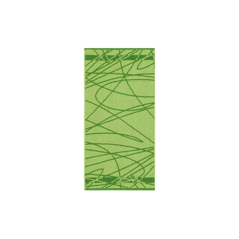 Egeria Handtücher Casual mit wildem Muster grün 2x 50x100 cm