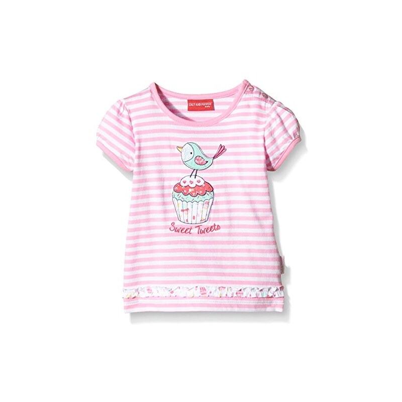 SALT AND PEPPER Baby - Mädchen T-Shirt B T-shirt Sweetie Stripe