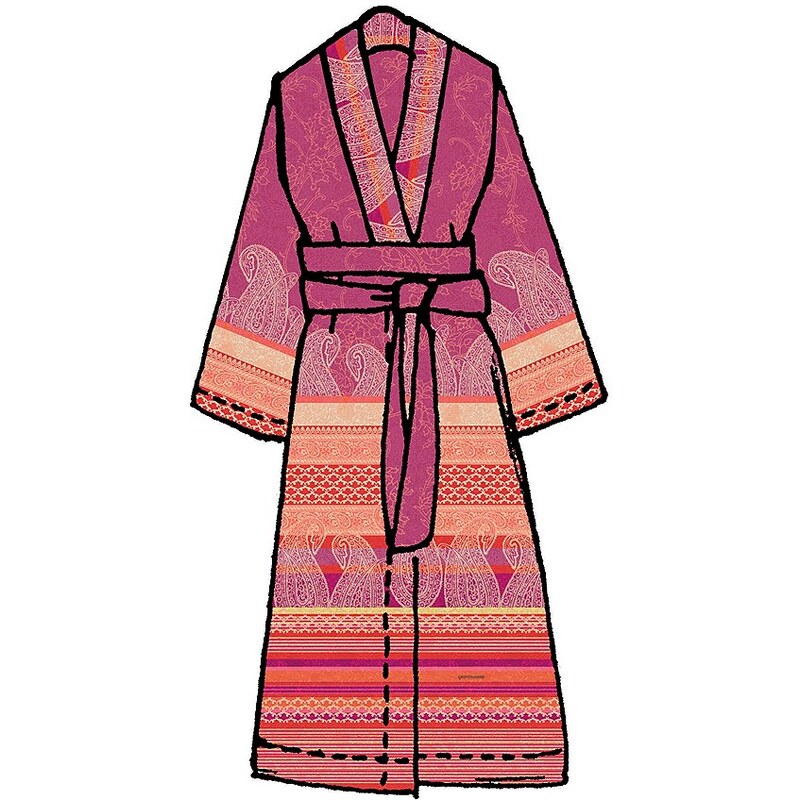 Kimono, Bassetti, »Tiziano«, mit verschiedenen Mustern