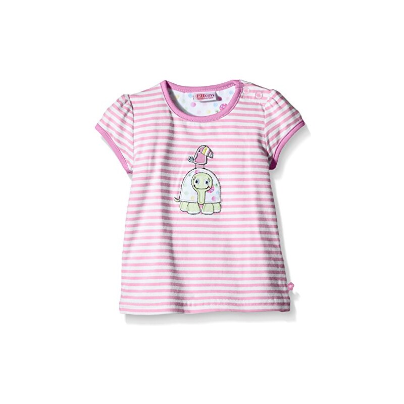 SALT AND PEPPER Baby - Mädchen T-Shirt E Nb T-shirt Stripe Turtle