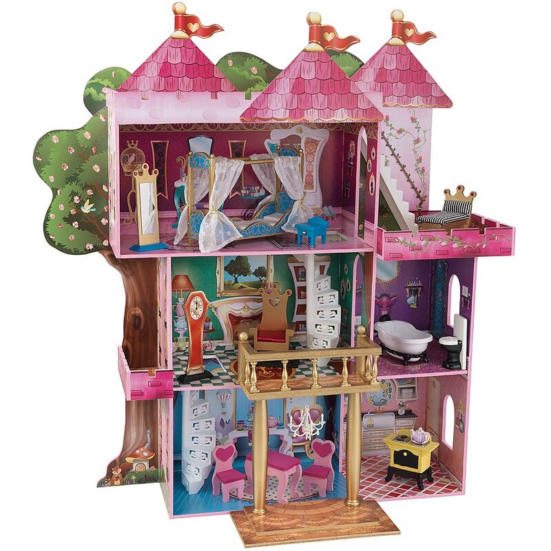 KidKraft® Puppenhaus inkl. Möbelset, »Storybook Herrenhaus«
