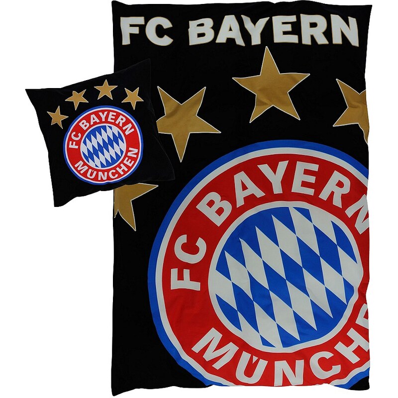 Bettwäsche, FC Bayern München, »Glow«, floureszierend