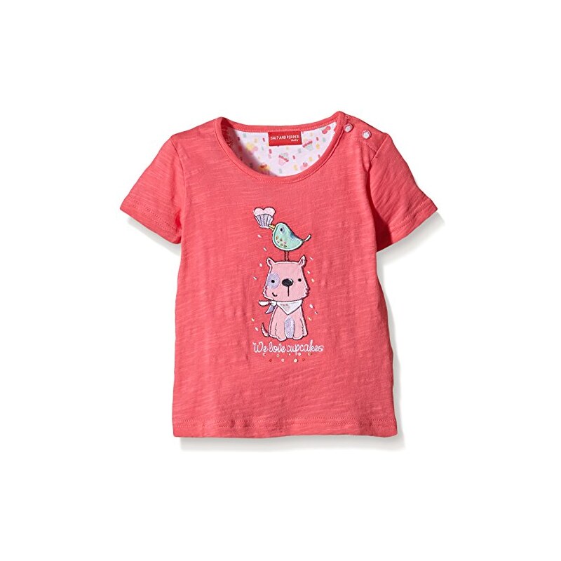 SALT AND PEPPER Baby - Mädchen T-Shirt B T-shirt Sweetie Uni Stones