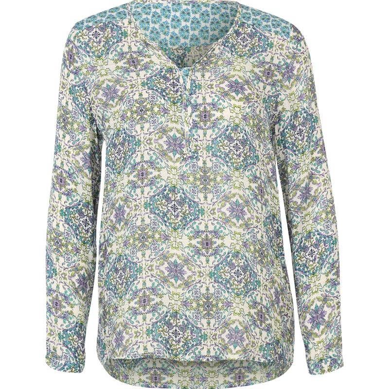ESPRIT Bluse mit Paisley Muster
