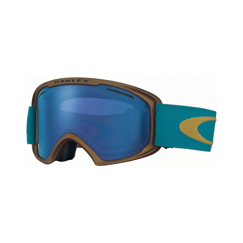 Oakley O2 Xl Schneebrillen Goggle copper aurora blue/black ice