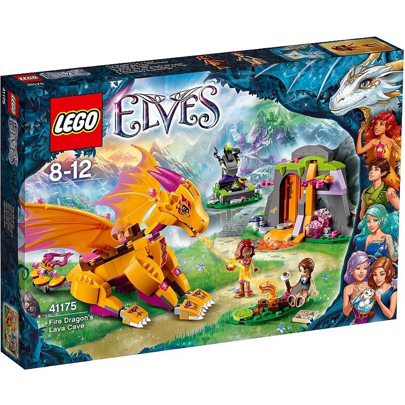 LEGO®, Lavahöhle des Feuerdrachens (41175), »LEGO® Elves«