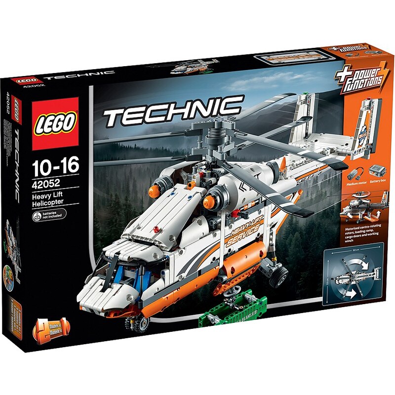 LEGO®, 2 in 1 Modell Schwerlasthubschrauber (42052), »LEGO® Technic«