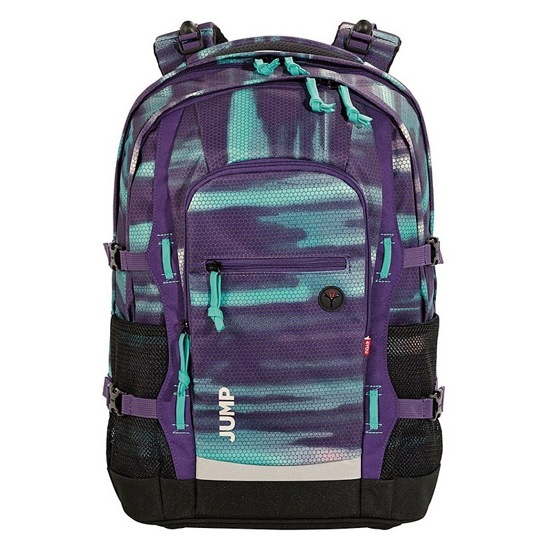 4YOU Schulrucksack mit Laptop- und Tabletfach, Shades Purple, »Jump«