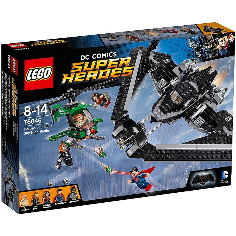 LEGO® Helden der Gerechtigkeit: Duell in der Luft (76046), »LEGO® DC Comics Super Heroes«