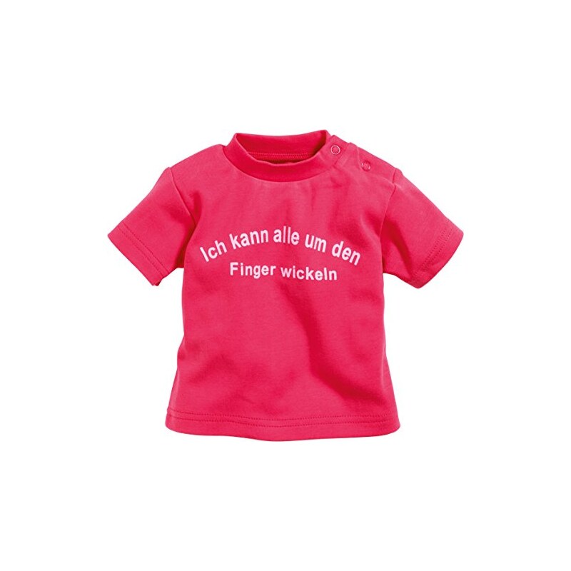 Schnizler Unisex Baby T-Shirt Mit Spruch: Ich Kann Alle Um Den Finger Wickeln, Oeko-tex Standard 100