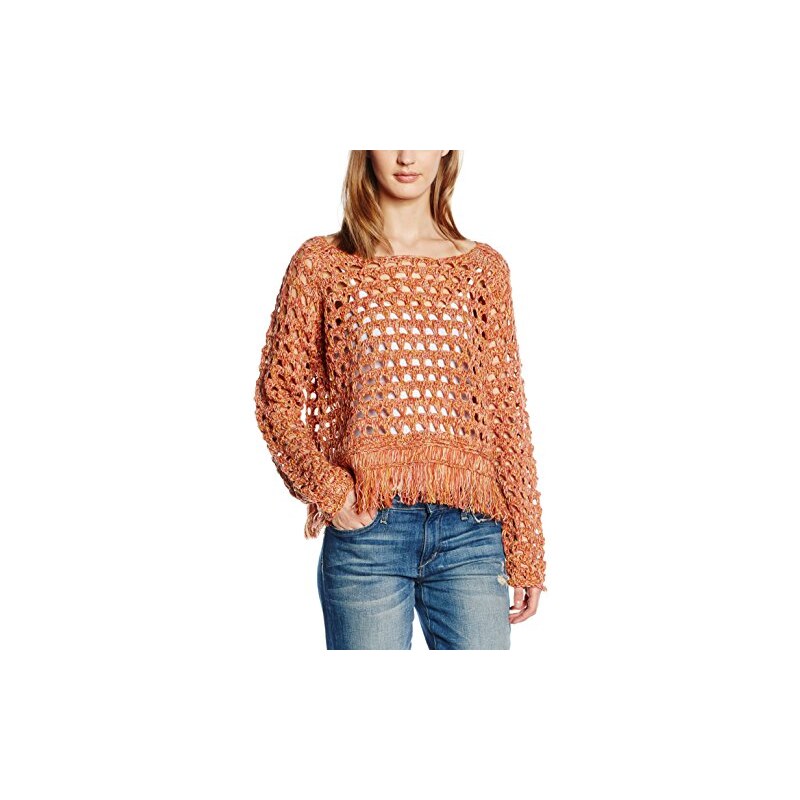 ONLY Damen Pullover Onlura L/s Cropped Pullover Knt