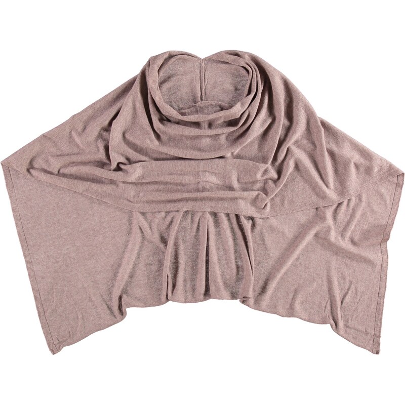FRAAS Poncho in Polyester-Mix mit puristischem Design in taupe