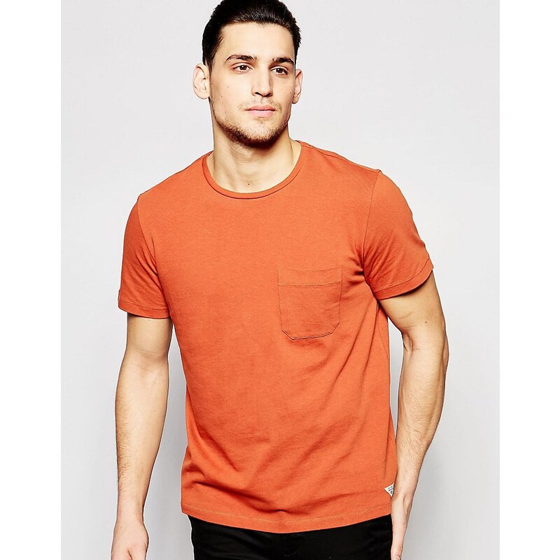 Lee 101 - T-Shirt mit Tasche - Orange