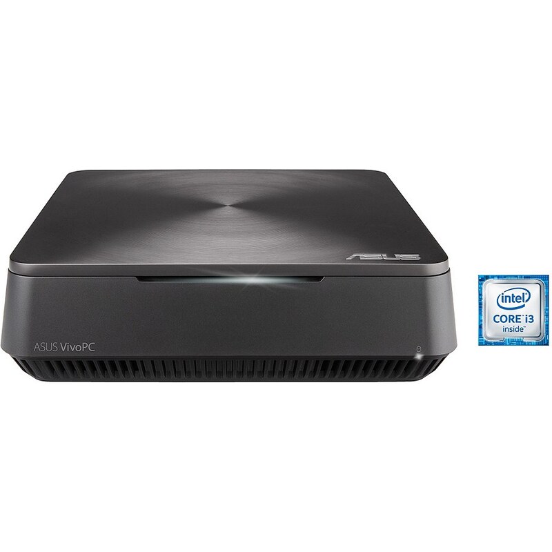 ASUS Vivo Mini-PC, Intel® i3-4030U, 4GB, 500GB, Intel® HD Grafik »PC-VM62-G285Z (90MS00D1-M02860)«