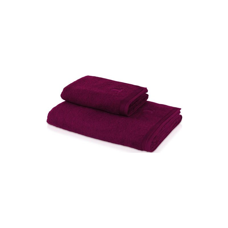Handtuch Superwuschel in flauschiger Qualität MÖVE lila 1x 50x100 cm