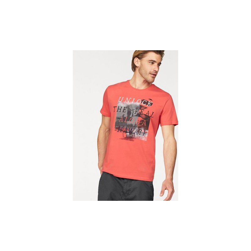 RED LABEL T-Shirt S.OLIVER RED LABEL orange L (50/52),M (48),S (44/46),XL (54/56),XXL (58/60)