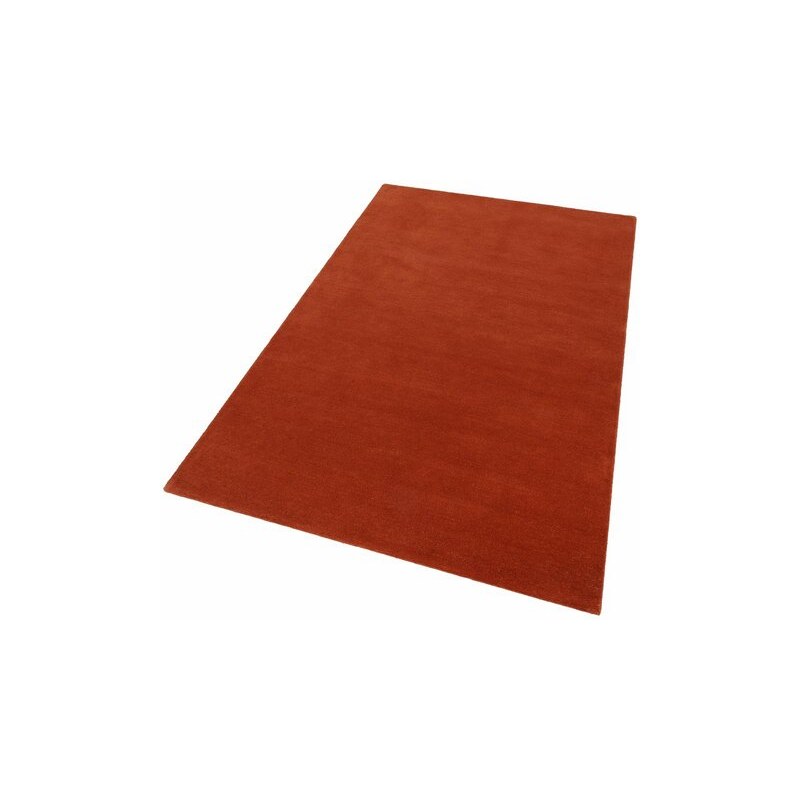 Teppich exklusiv Banas handgetuftet reine Schurwolle 3,7 kg/m² THEKO EXKLUSIV orange 8 (B/L: 300x400 cm)