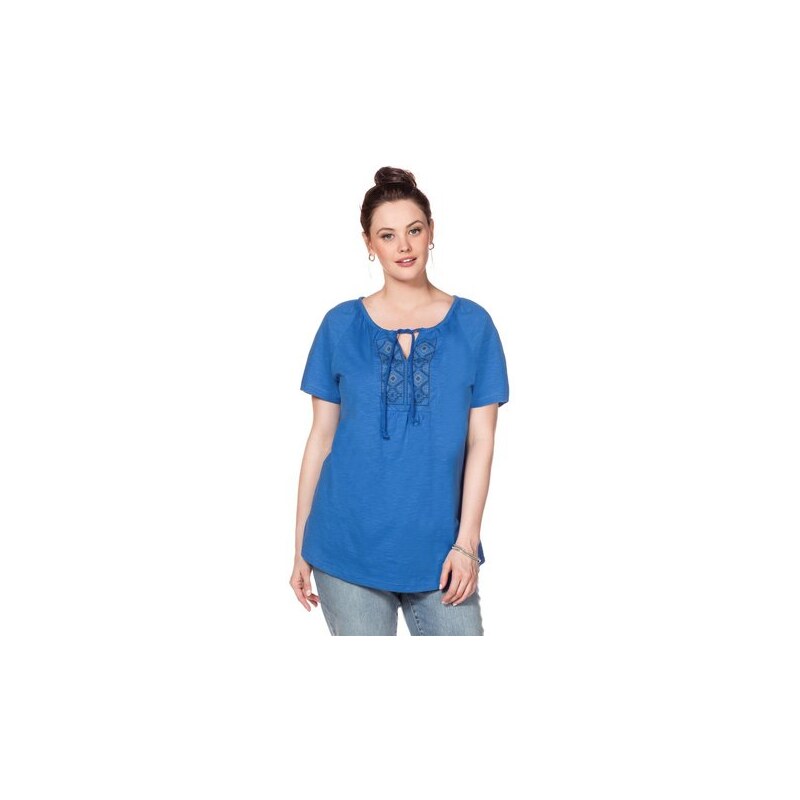 SHEEGO CASUAL Damen Casual T-Shirt blau 40/42,44/46,48/50