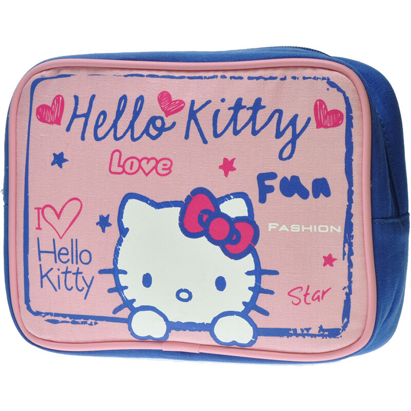 Hello Kitty Scribble - Make-up Pouch Kulturtasche Kosmetiktaschen 1 Stück